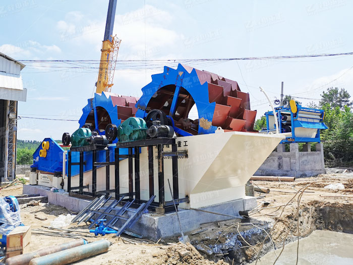 洗山土沙设备多少钱一套？洗沙设备都有哪些型号(图1)