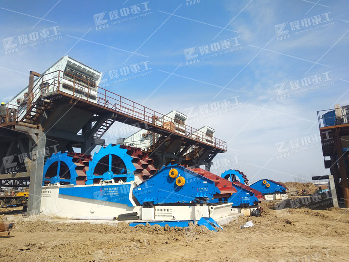 流动式洗沙机设备价格多少，客户现场看效益(图4)