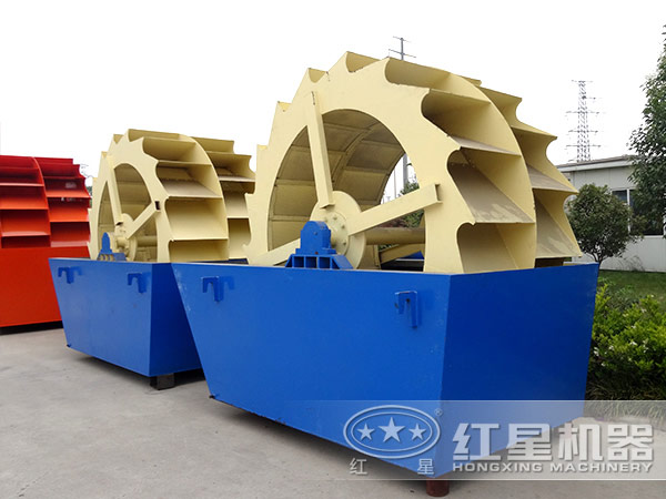 每小时洗100方的石粉洗砂机设备助力制砂生产线(图1)