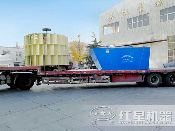 每小时洗100方的石粉洗砂机设备助力制砂生产线(图4)