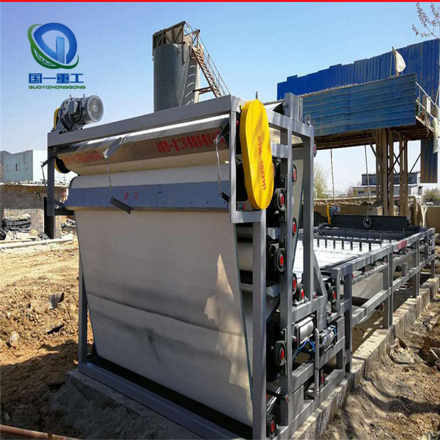 水洗砂污泥处理可以选用带式压滤机设备吗？(图1)