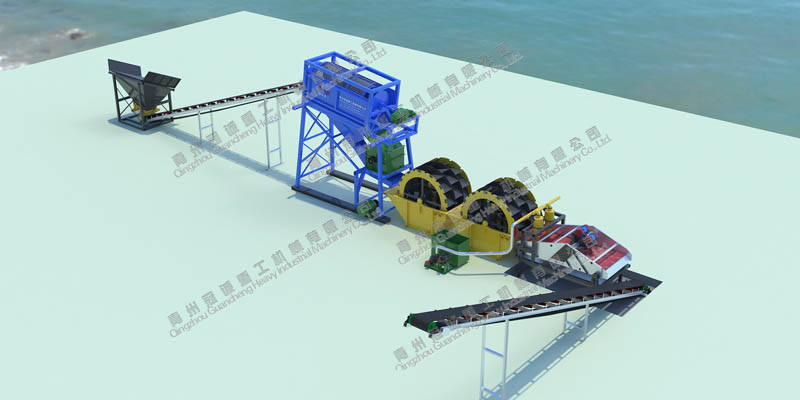 风化沙-制砂-洗沙-细沙回收一体设备流程概述(图1)