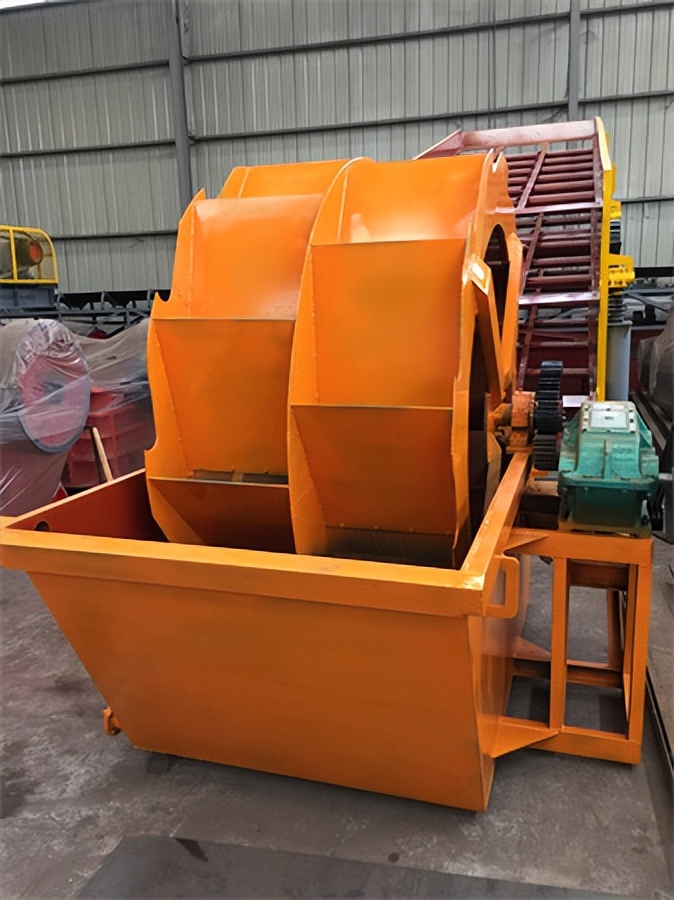 轮式洗砂机、轮斗式洗砂机(图2)