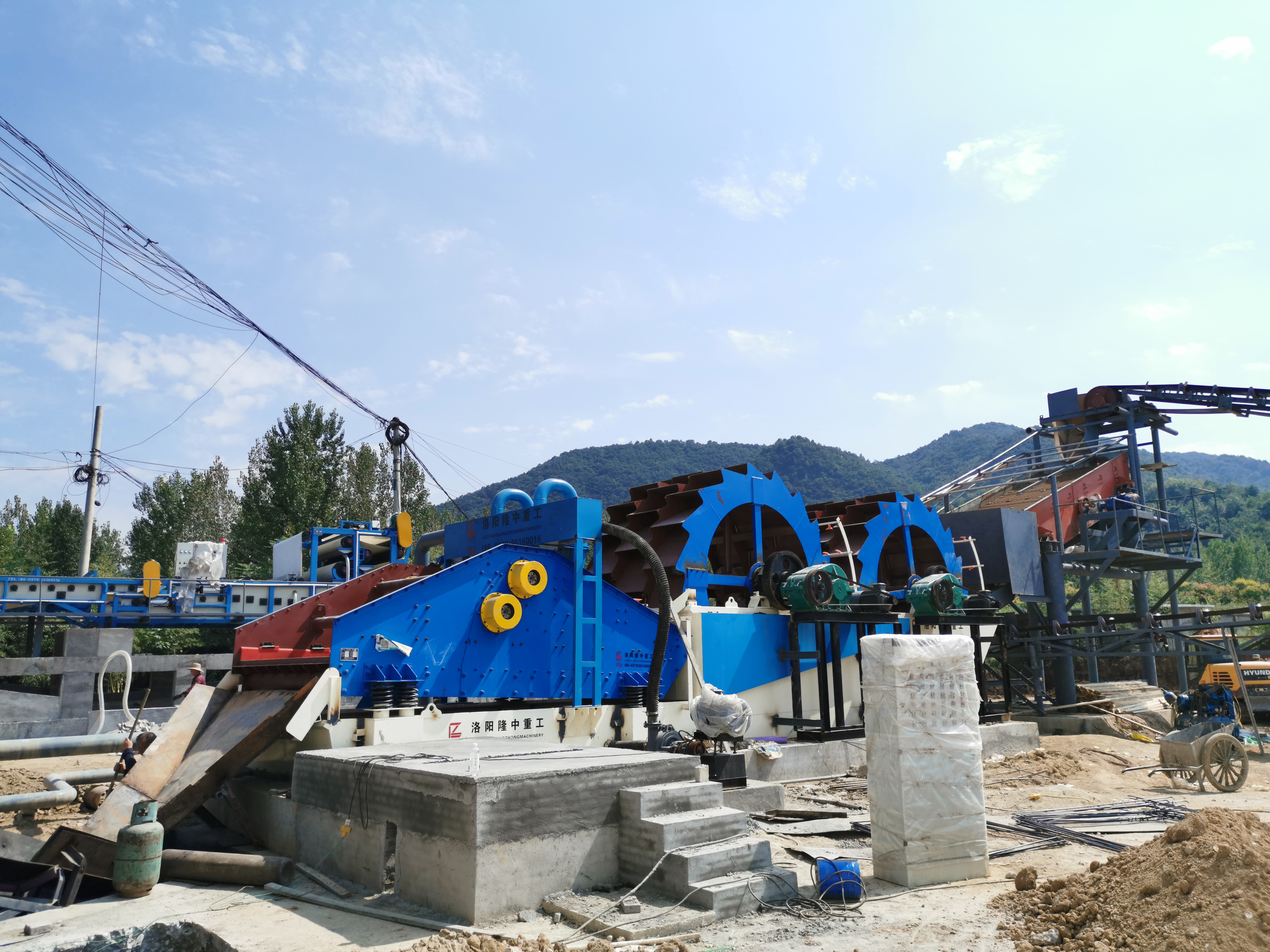 隆中轮斗洗砂机性价比这么高？(图1)