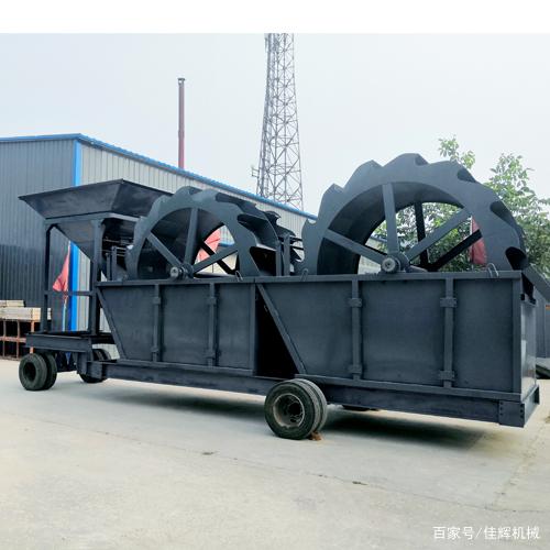 移动洗砂机环保细沙回收机滚筒筛沙机振动筛沙机移动制砂机(图1)