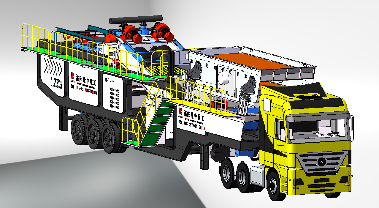 移动洗砂设备是如何运行的?(图2) 移动洗砂设备是如何运行的?(图2)