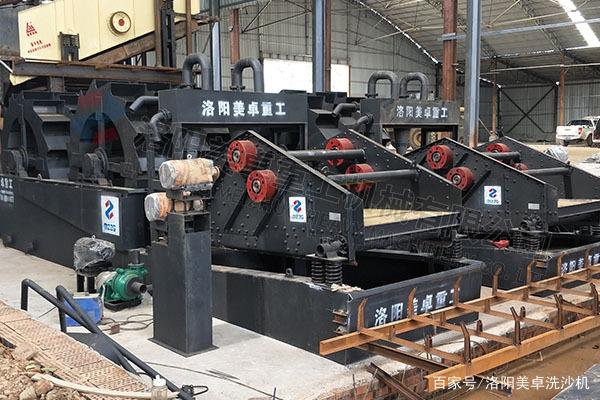 建一条时产100吨山沙水轮洗砂机多少钱？(图2)