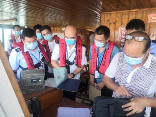 市河长办组织开展打击非法泡洗海砂山砂联合执法专项行动(图5)