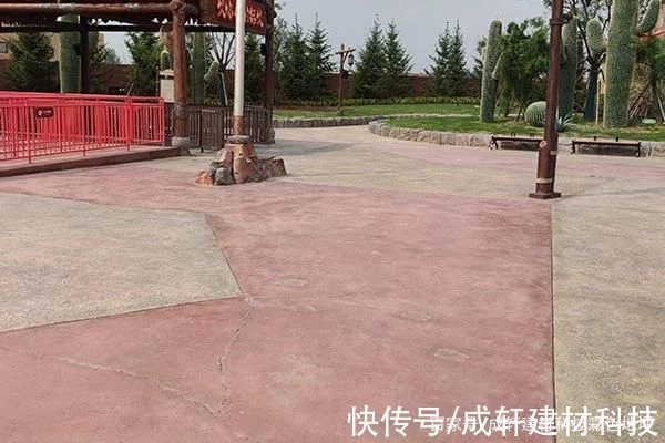 彩色混凝土洗砂艺术地坪施工单位(图3)