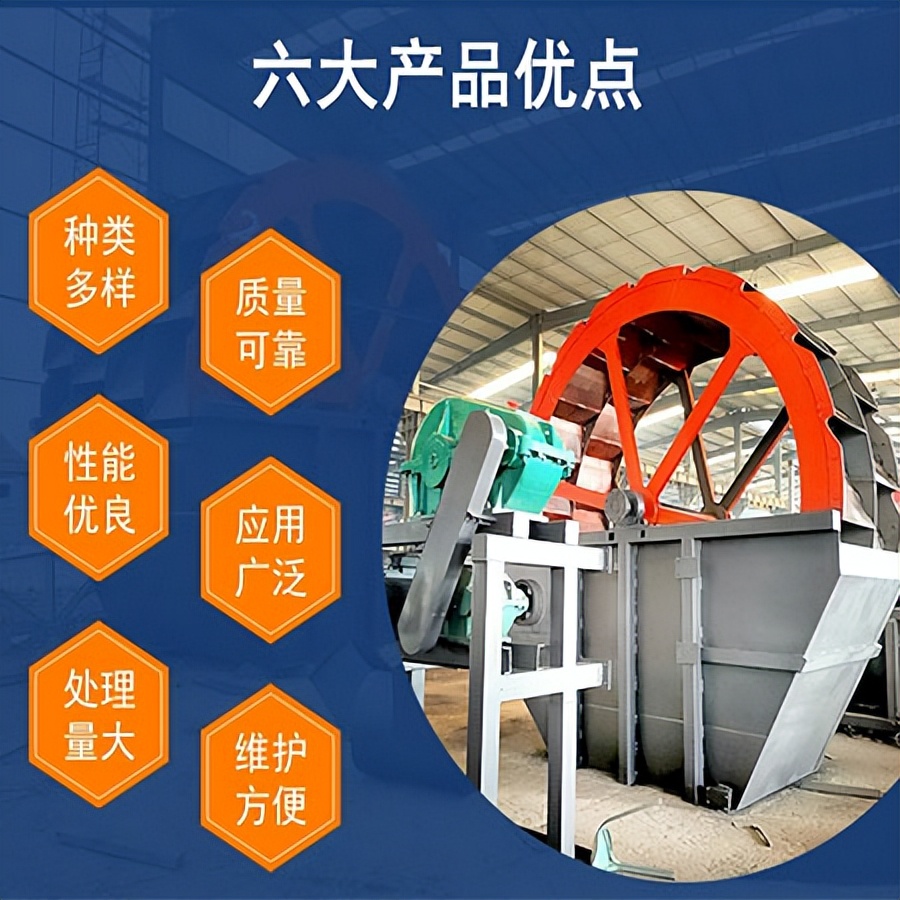 大型轮斗式洗砂机降低成本的方法(图3)