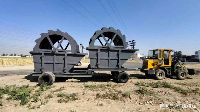 移动破碎站叶轮洗砂机细沙回收机筛沙机振动筛(图2)