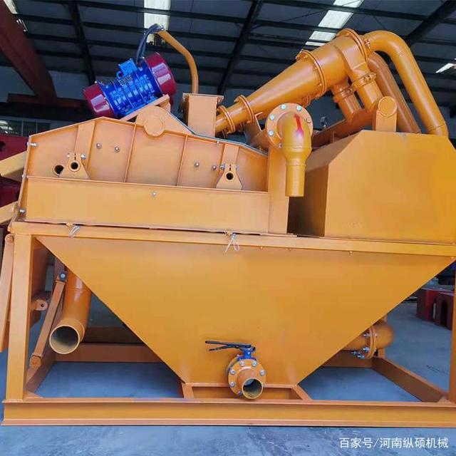 钻孔灌注桩泥浆处置循环系统(图1)