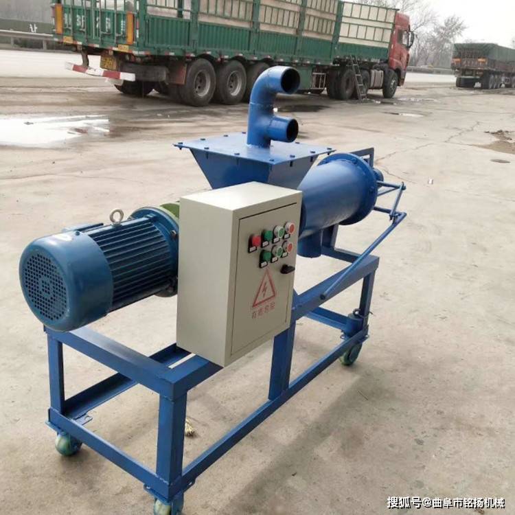 斜筛式猪粪分离机猪粪挤压脱水机(图4)