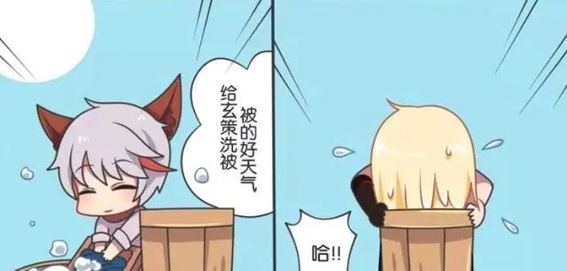 王者峡谷小故事：每天都洗头发的李信，没有吹风机怎么吹干头发？(图2)