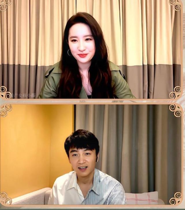 陈晓刘亦菲终于合体刘亦菲穿风衣尽显霸总范，陈晓不洗脸照样帅气(图2)