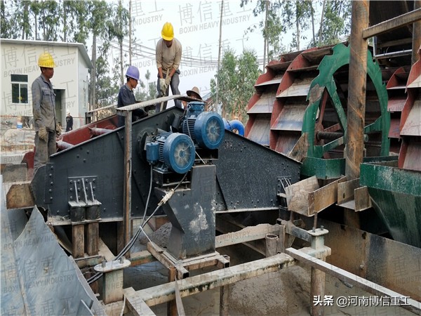三分钟，让你了解洗沙脱水一体机、轮式洗砂机和脱水筛的区别(图4)