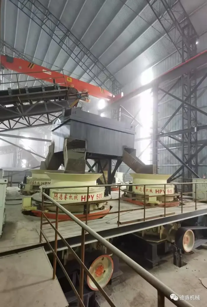 德睿工业科技集团（德睿机械）时产1500吨精品砂生产线助力雄安(图1)