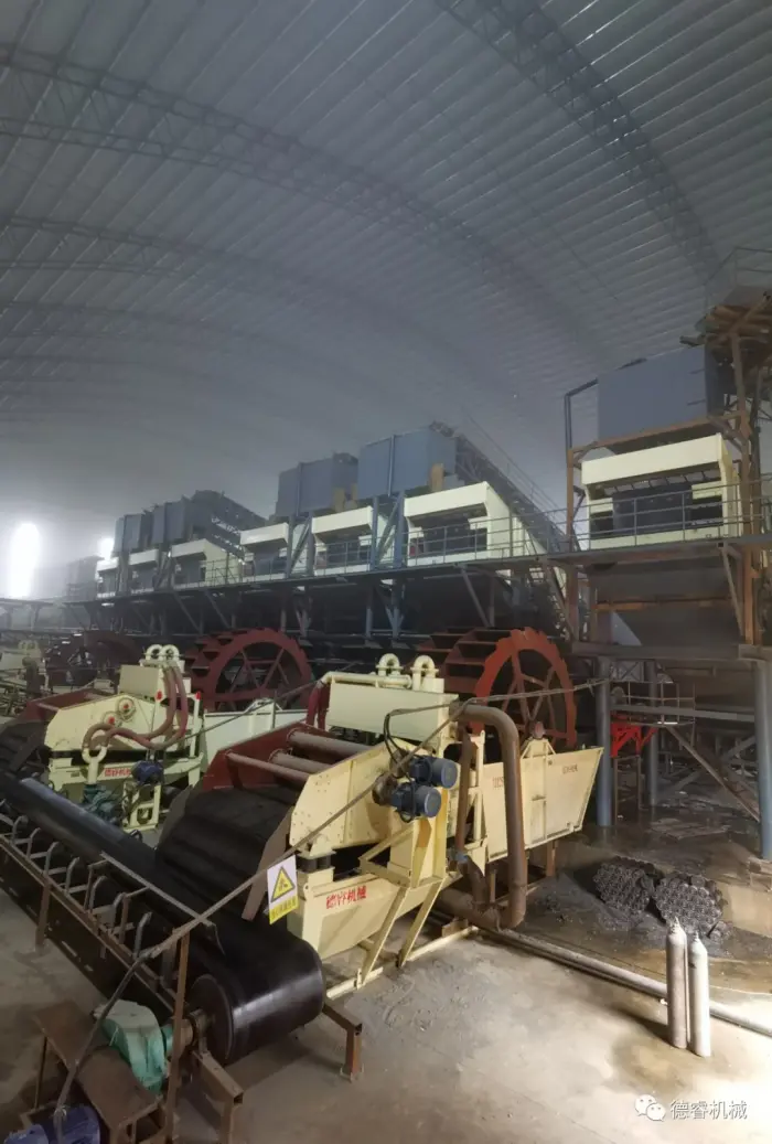 德睿工业科技集团（德睿机械）时产1500吨精品砂生产线助力雄安(图2)