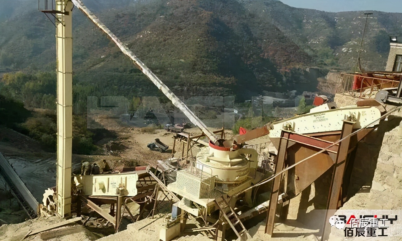 生产现场山西VSI制砂生产线(图1)