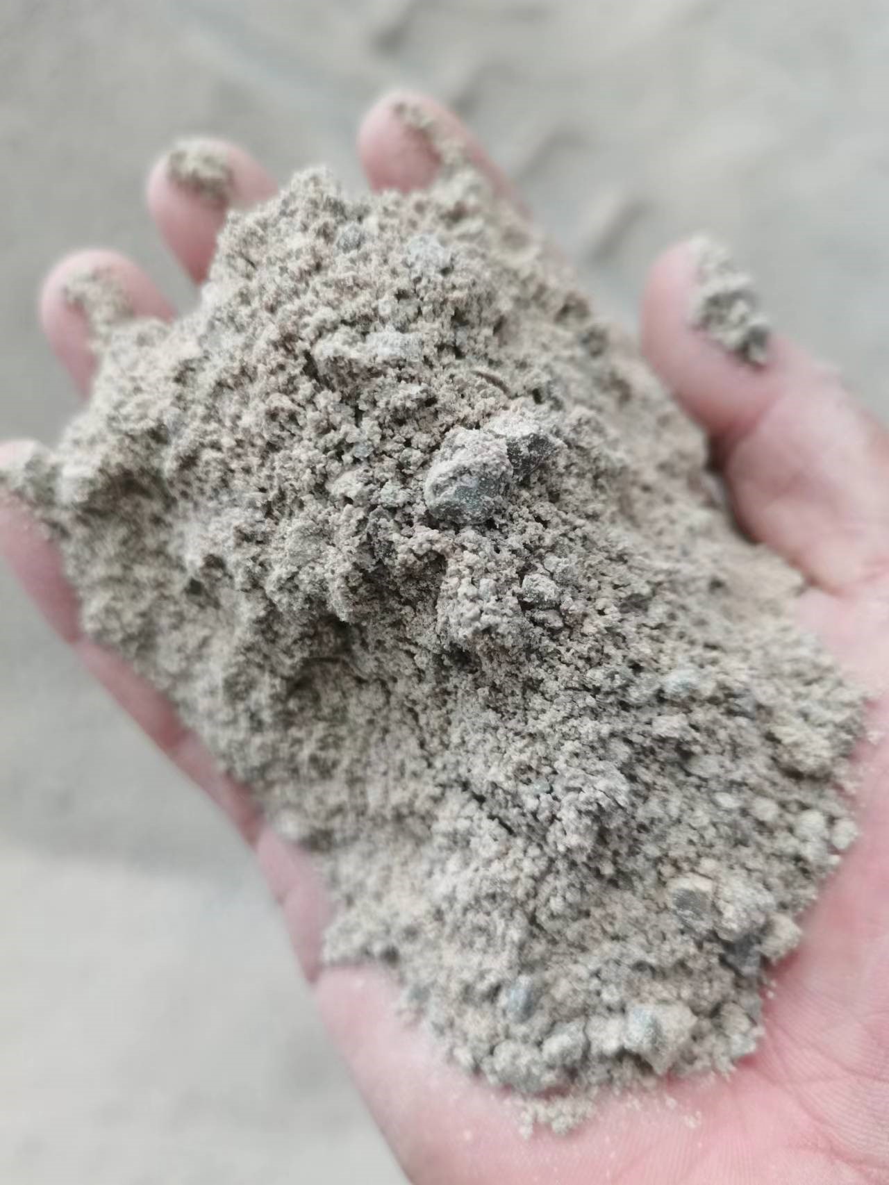 全国几个地区某搅拌站机制砂对比(图1) 全国几个地区某搅拌站机制砂对比(图1)