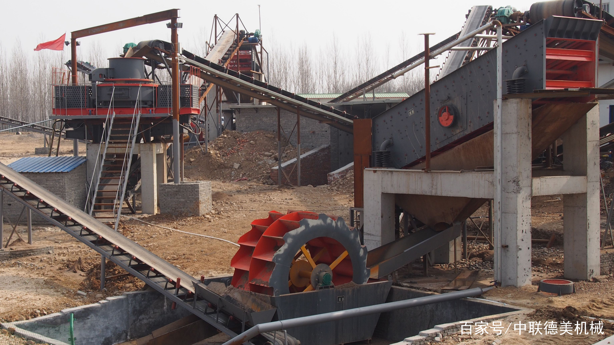 看洗砂设备如何助力机制砂生产线……(图1)