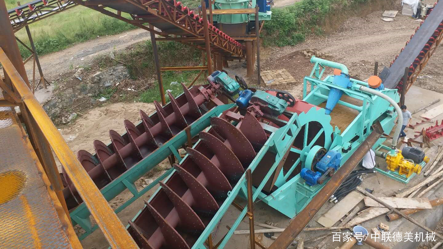 看洗砂设备如何助力机制砂生产线……(图4)