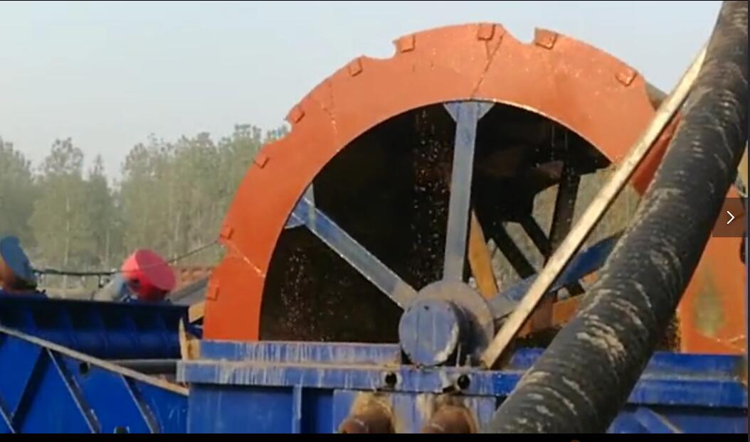 赣东矿机简单的山上小洗砂机视频水洗山沙机械设备的工作视频(图10)