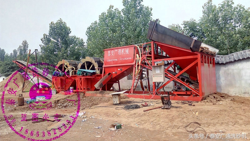筛洗一体双轮洗砂机市场推荐度达80%左右(图1)