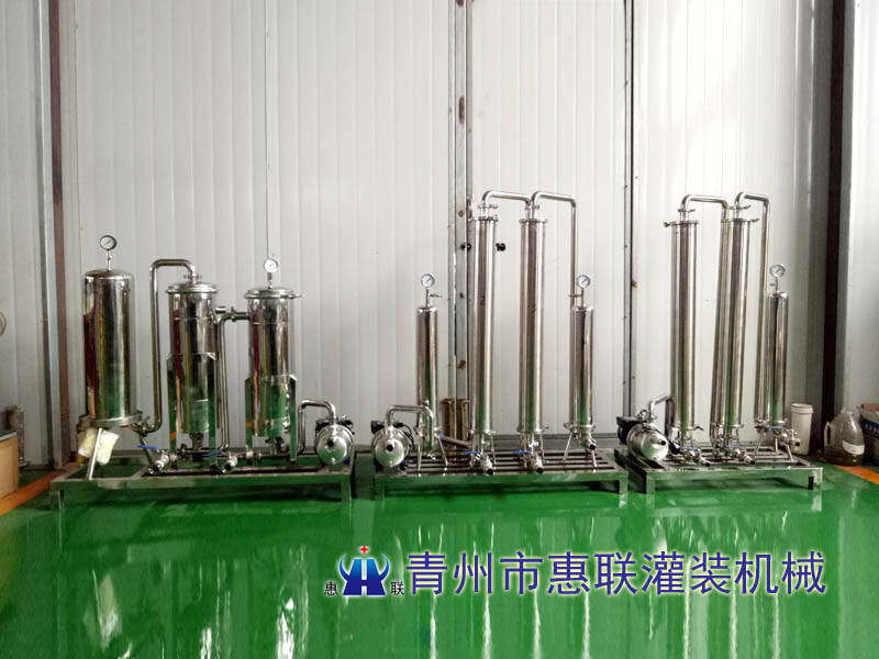 白酒过滤机可以催熟新酒，达到陈化老熟的效果(图1)