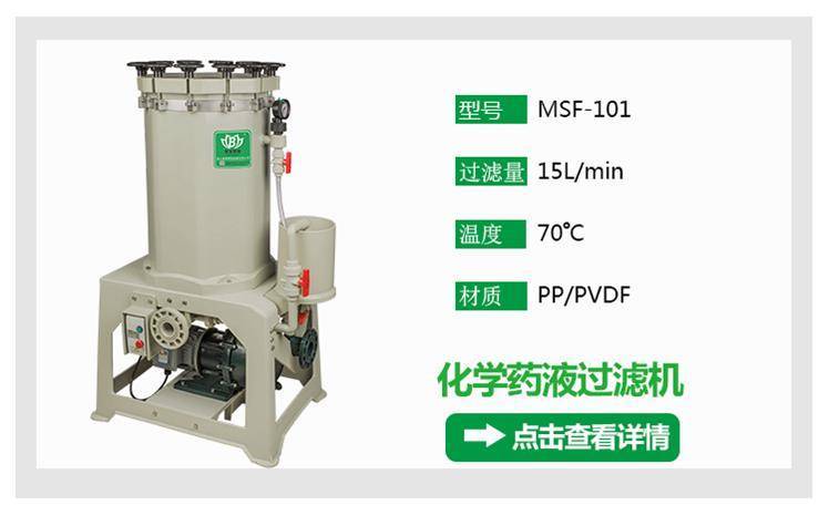 化学药液过滤机有哪些优势你知道吗？(图1)