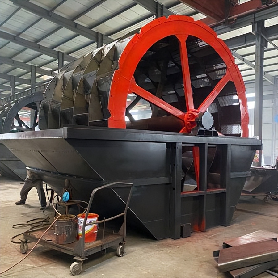 河道轮斗式洗砂机搭配细沙回收机械效果更好(图1)