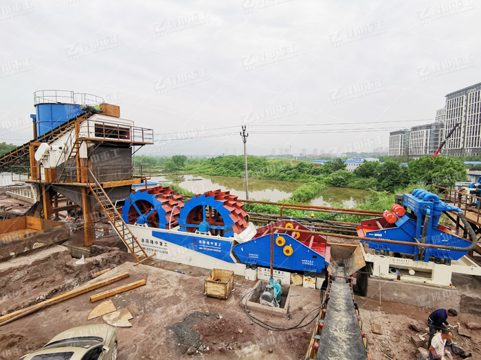 制砂生产线如何处理产生的污泥污水？(图2)