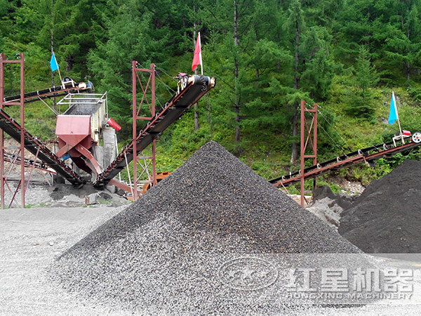 时产200吨石灰石制砂线甘肃陇南优质项目(图3)