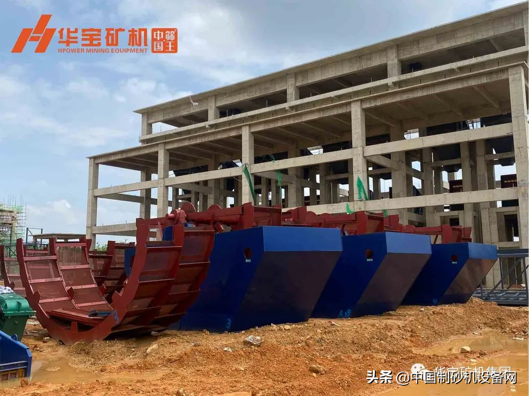 「看现场」华宝矿机惠交投时产4000吨砂石骨料项目(图1)