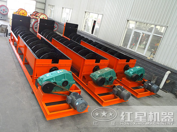 洗砂“小王子”之时产200吨沙子螺旋洗砂机(图1)