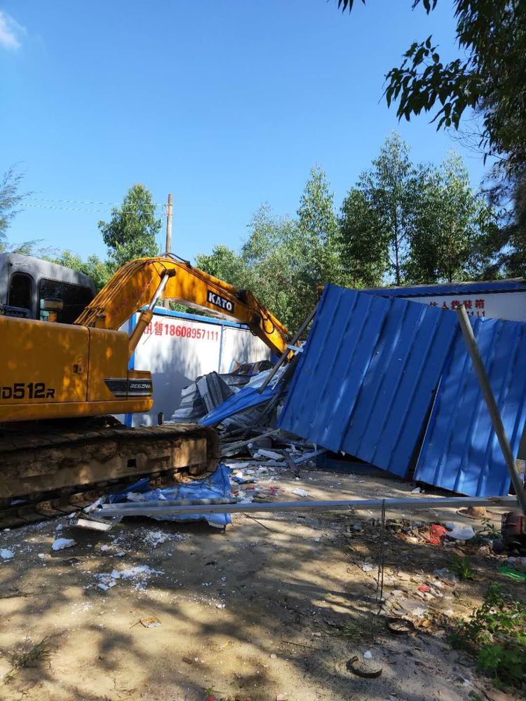 儋州市利剑行动重拳打击非法洗沙场(图1)