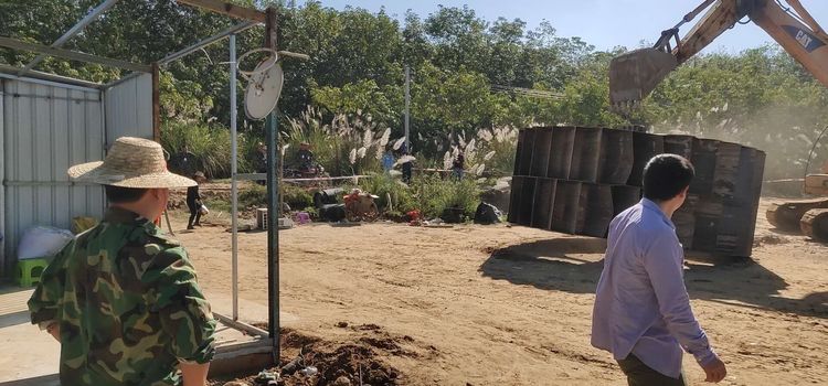 儋州市利剑行动重拳打击非法洗沙场(图12)