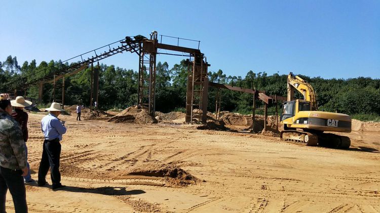 儋州市利剑行动重拳打击非法洗沙场(图13)