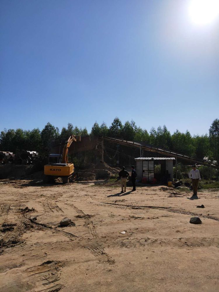 儋州市利剑行动重拳打击非法洗沙场(图5)