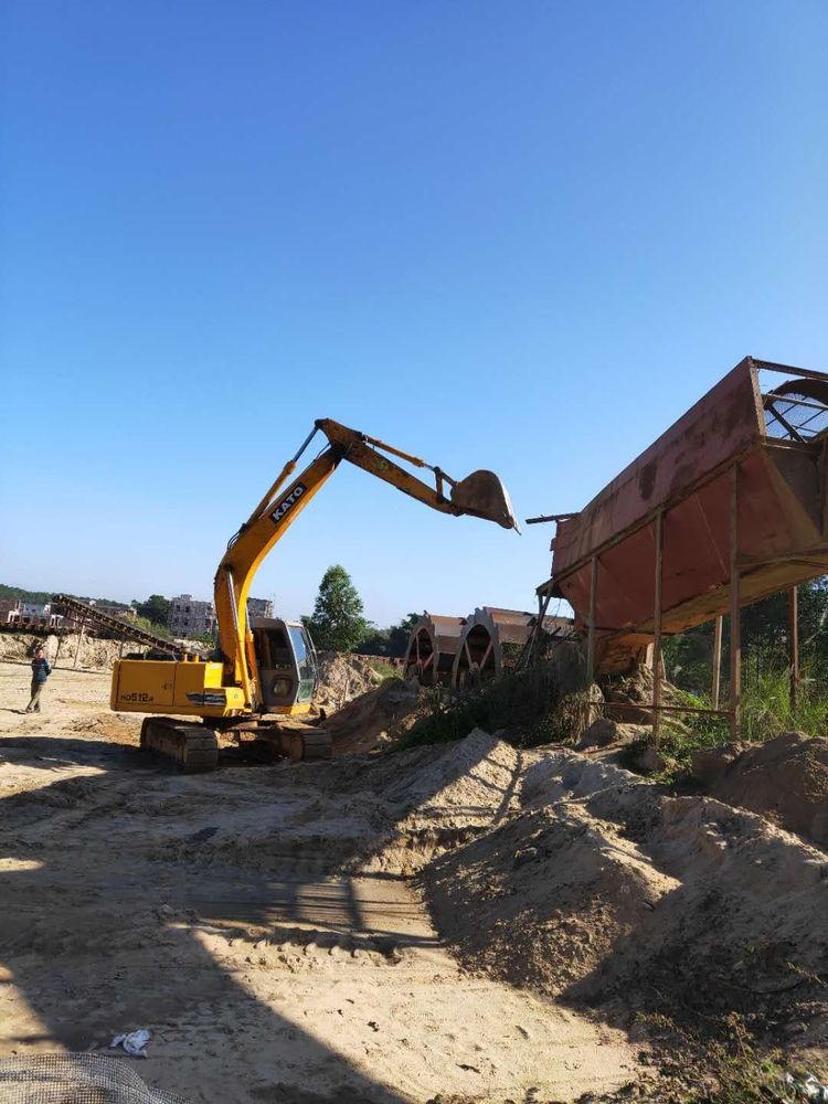 儋州市利剑行动重拳打击非法洗沙场(图6)