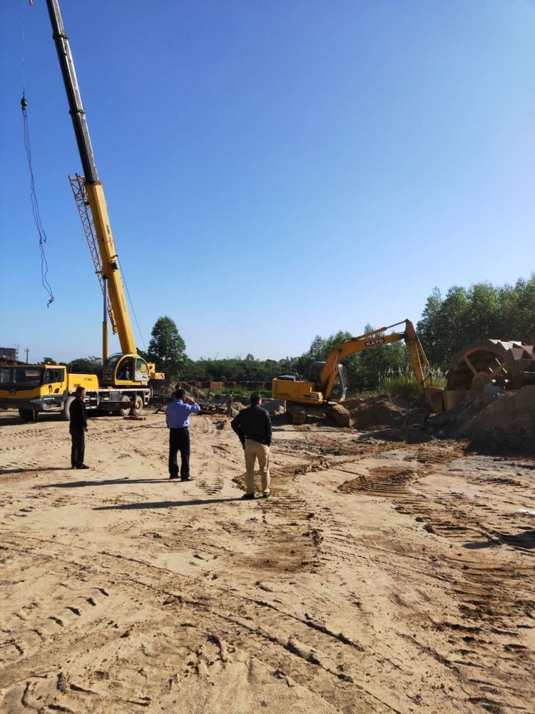 儋州市利剑行动重拳打击非法洗沙场(图9)