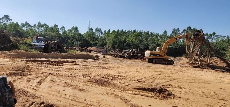 儋州市利剑行动重拳打击非法洗沙场(图14)