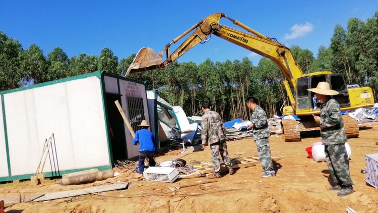 儋州市利剑行动重拳打击非法洗沙场(图25)