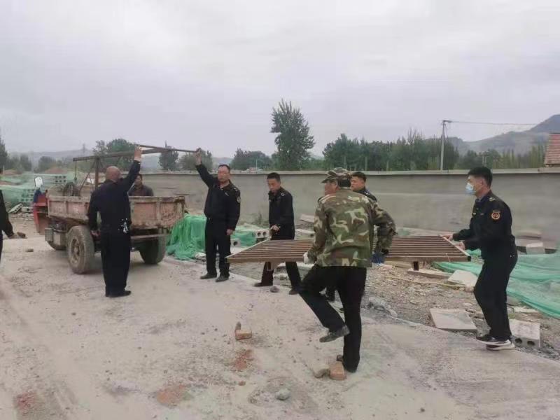 守住生态资源“红线”！青州庙子镇重拳整治私采滥挖和非法洗砂(图1)