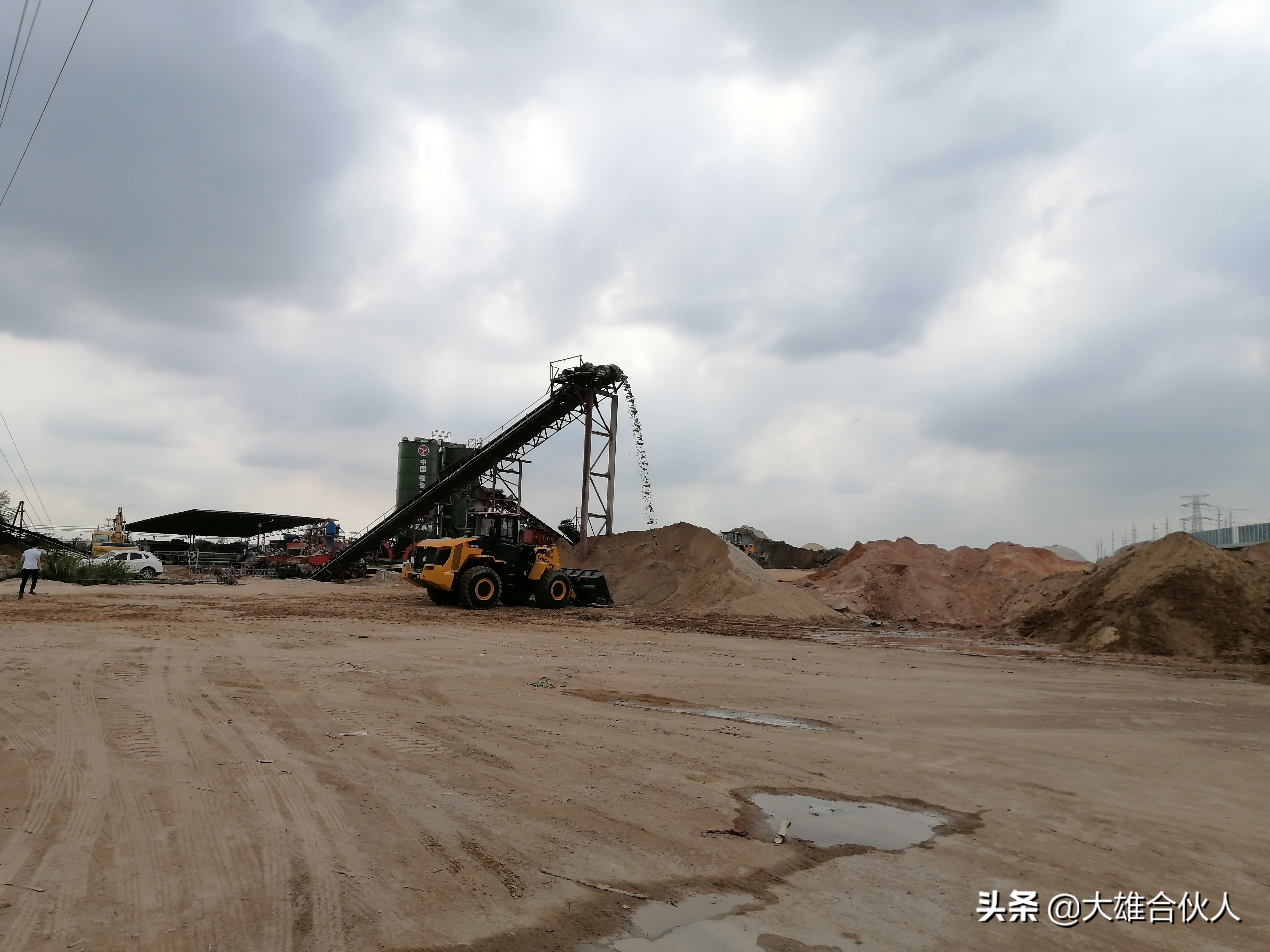 广西洗砂场专用污水处理设备带式泥浆脱水机(图1)