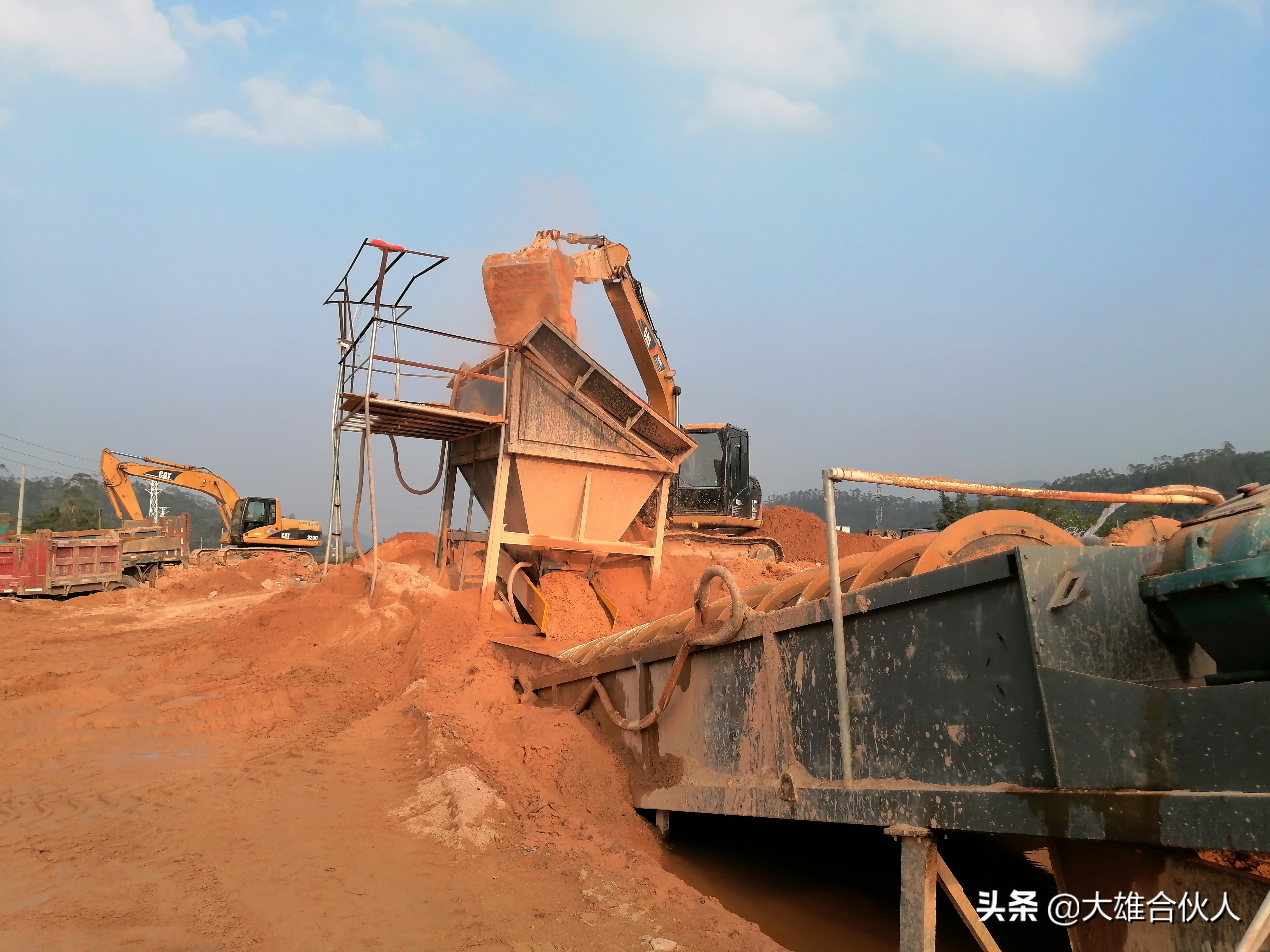 广西洗砂场专用污水处理设备带式泥浆脱水机(图2)