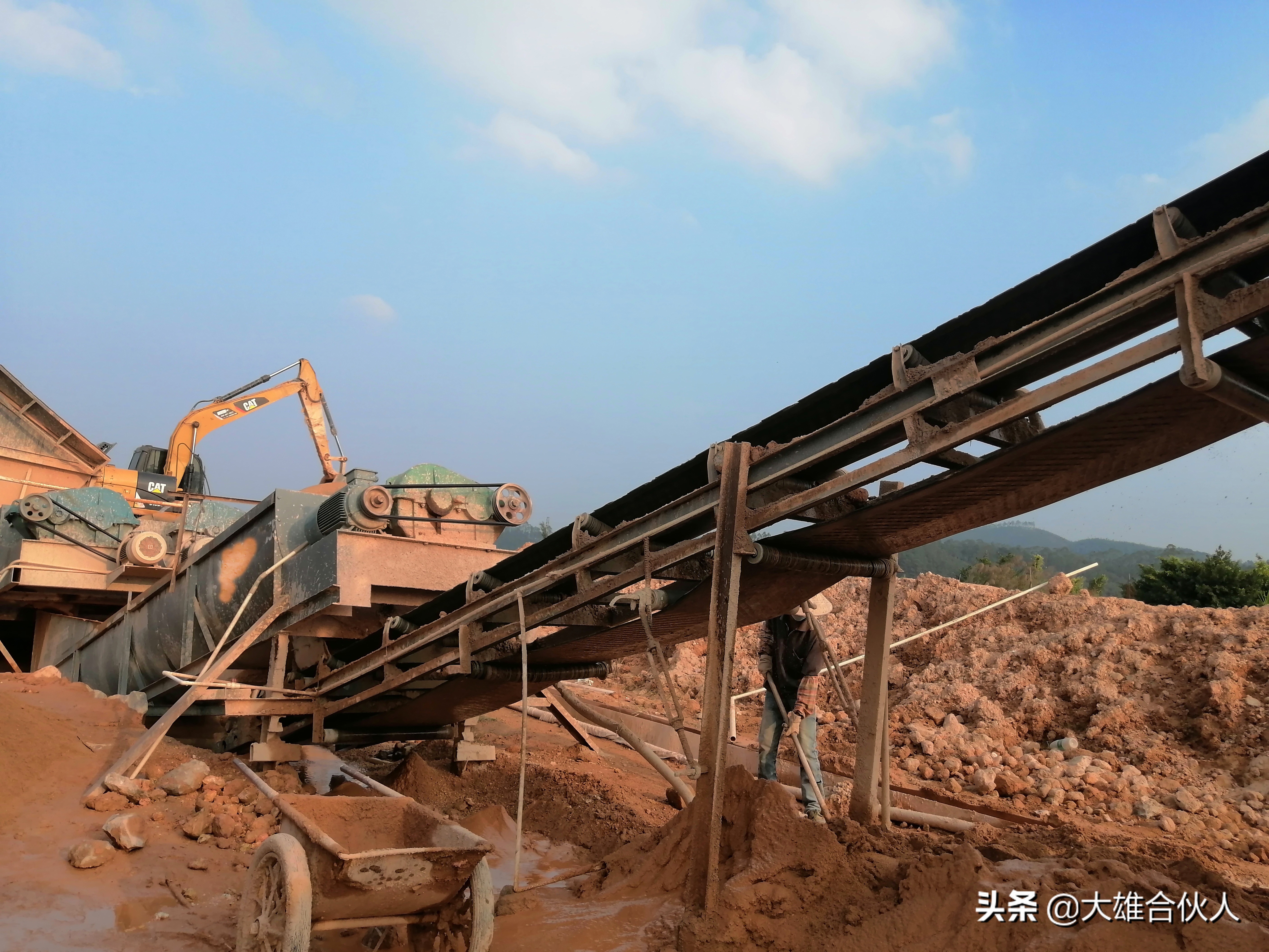 广西洗砂场专用污水处理设备带式泥浆脱水机(图4)