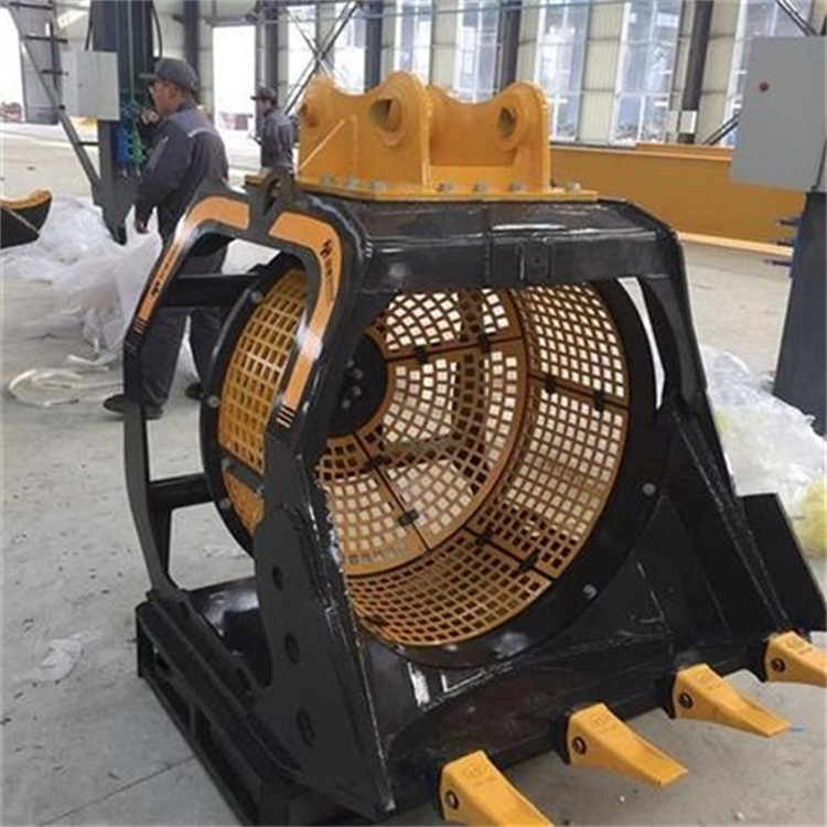 液压筛分斗挖掘机筛斗液压筛分斗功能齐全(图2)