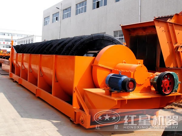 砂石涨价，清洗不贵：环保螺旋洗砂机工作原理、安装注意事项(图2)