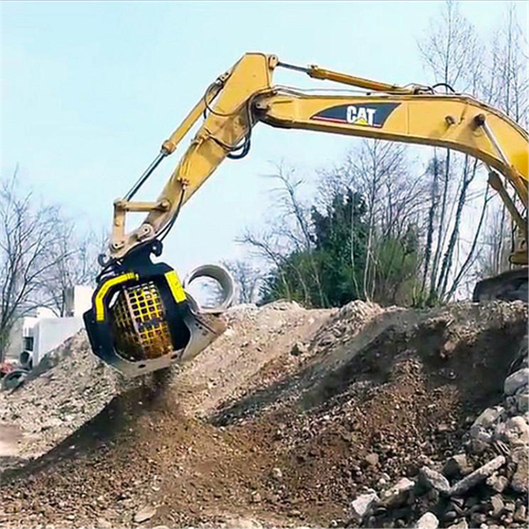 液压I32滚筒筛分斗9534挖机滚筒筛分斗9227挖机洗沙斗(图1)